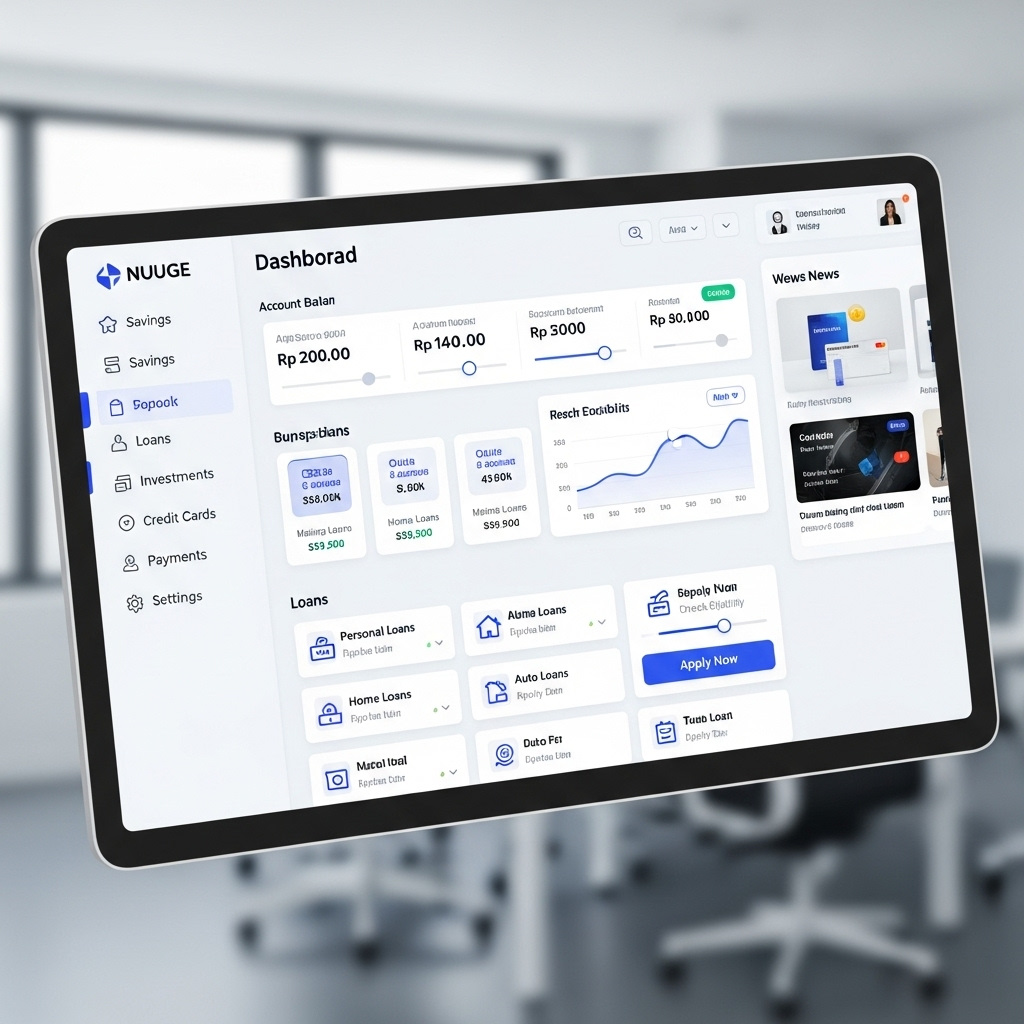 Dashboard Layanan Keuangan